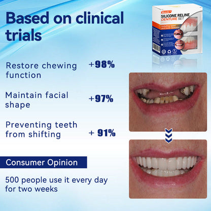 Bikenda™ Silicone Denture Ruler Set 🦷(👩‍🔬 CED Compliant Approved By Professional Dentists)🌿