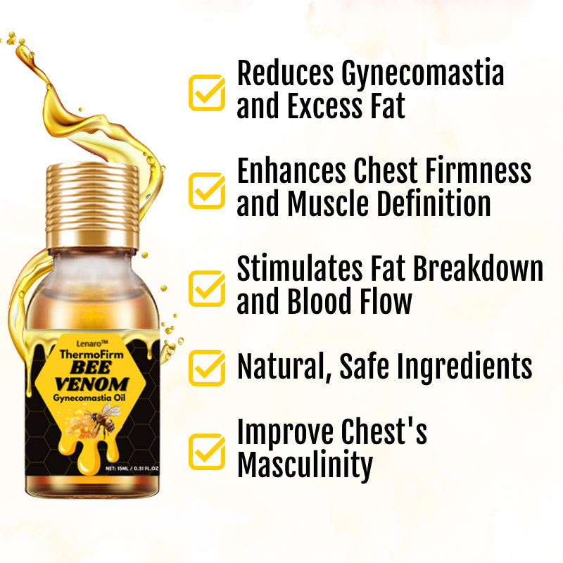 Lenaro™ ThermoFirm Bee Venom Gynecomastia Oil🔥