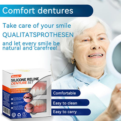 Bikenda™ Silicone Denture Ruler Set 🦷(👩‍🔬 CED Compliant Approved By Professional Dentists)🌿