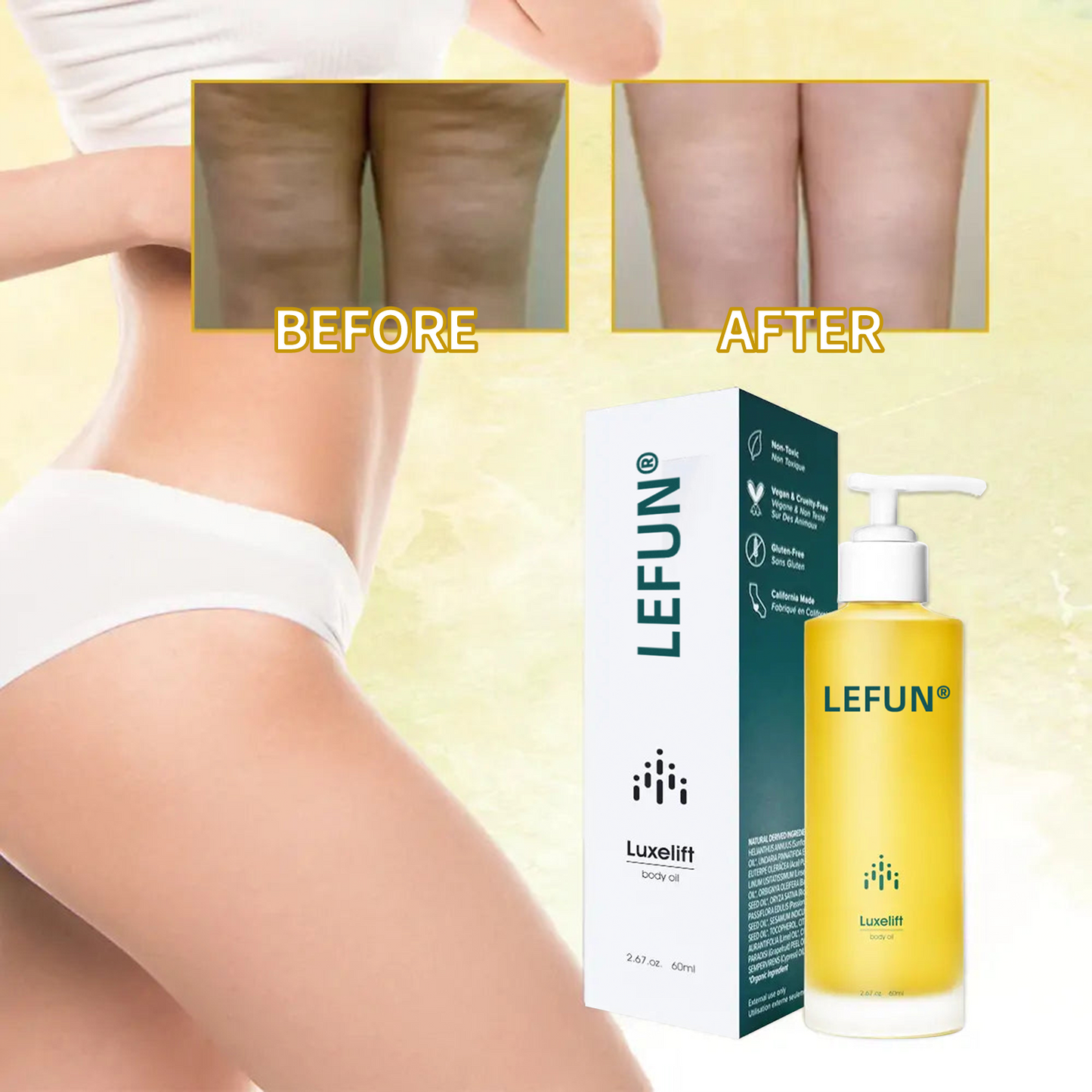 🌈 🍀🌈𝐋𝐚𝐬𝐭 𝐃𝐚𝐲 𝐃𝐢𝐬𝐜𝐨𝐮𝐧𝐭: 𝟕𝟎% 𝐎𝐅𝐅 LEFUN® SkinFirming Rejuvenating Oil