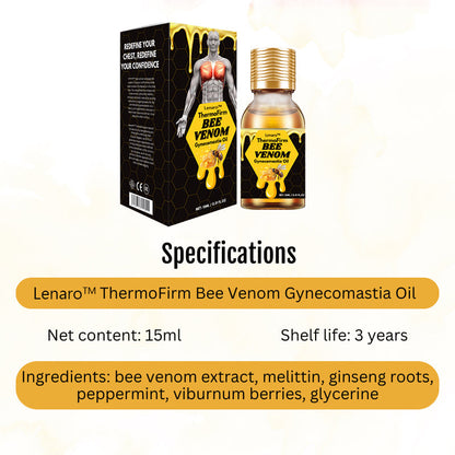 Lenaro™ ThermoFirm Bee Venom Gynecomastia Oil🔥